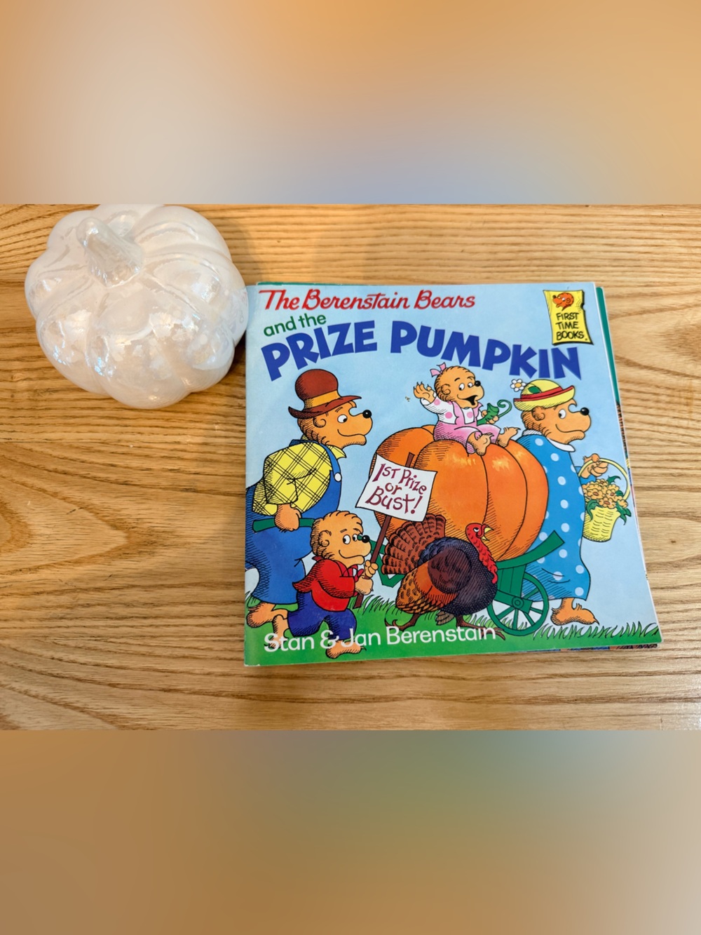 🌿10/$25 • The Berenstain Bears & The Prize Pumpkin Paperback
